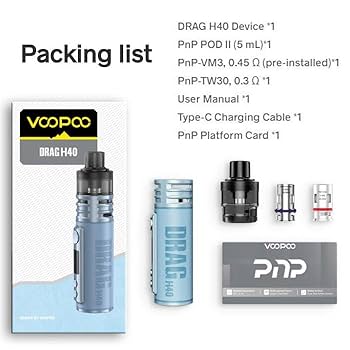 在庫処分激安セット！ VOOPOO / DRAG MAX & X セット！ カートリッジ for VOOPOO Drag S / X コイル 510アダプター